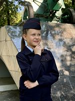 Услуга по пошиву Пилотка КАДЕТ черный габардин